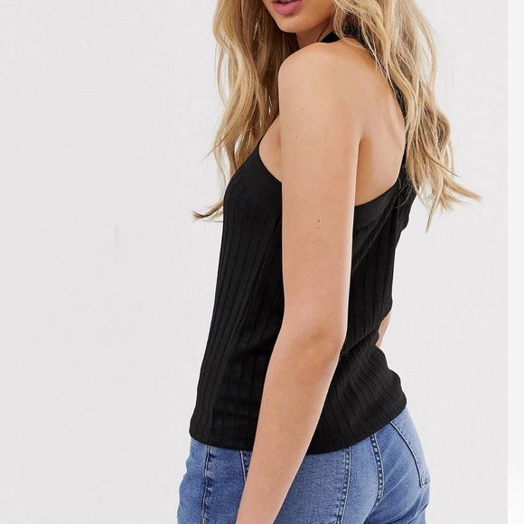 Mango Black Halter Top - Picture 2 of 3